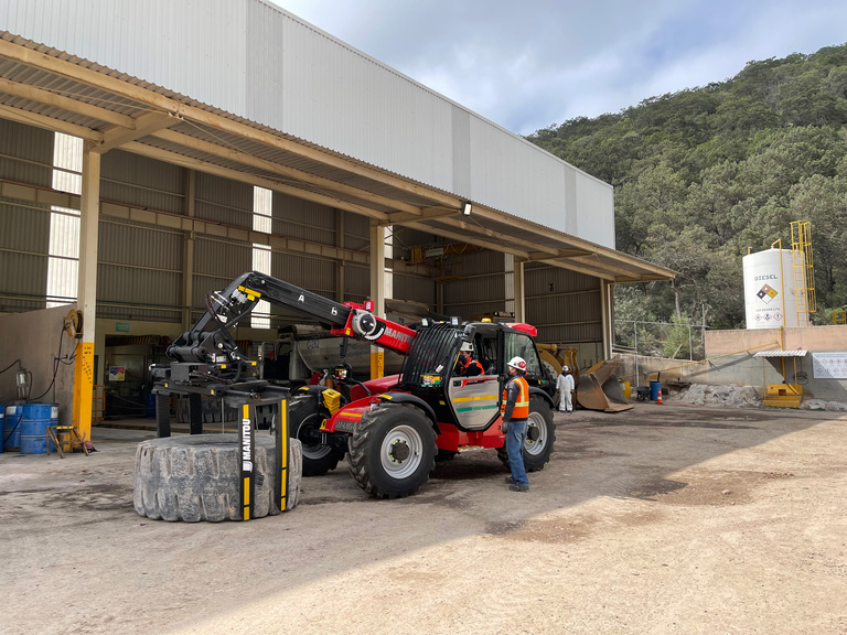 Manitou MT-X 733 Mining telehandler specs & dimensions (2022 - 2026 ...