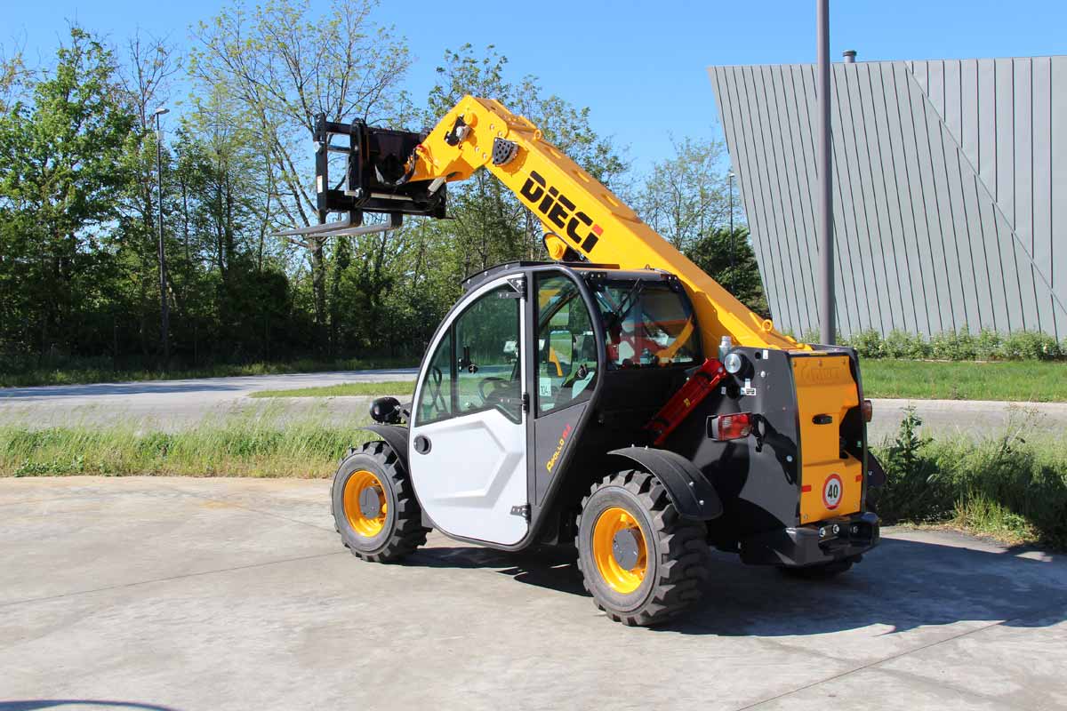 Dieci Apollo 26.6 telehandler specs & dimensions (2018 - 2020 ...