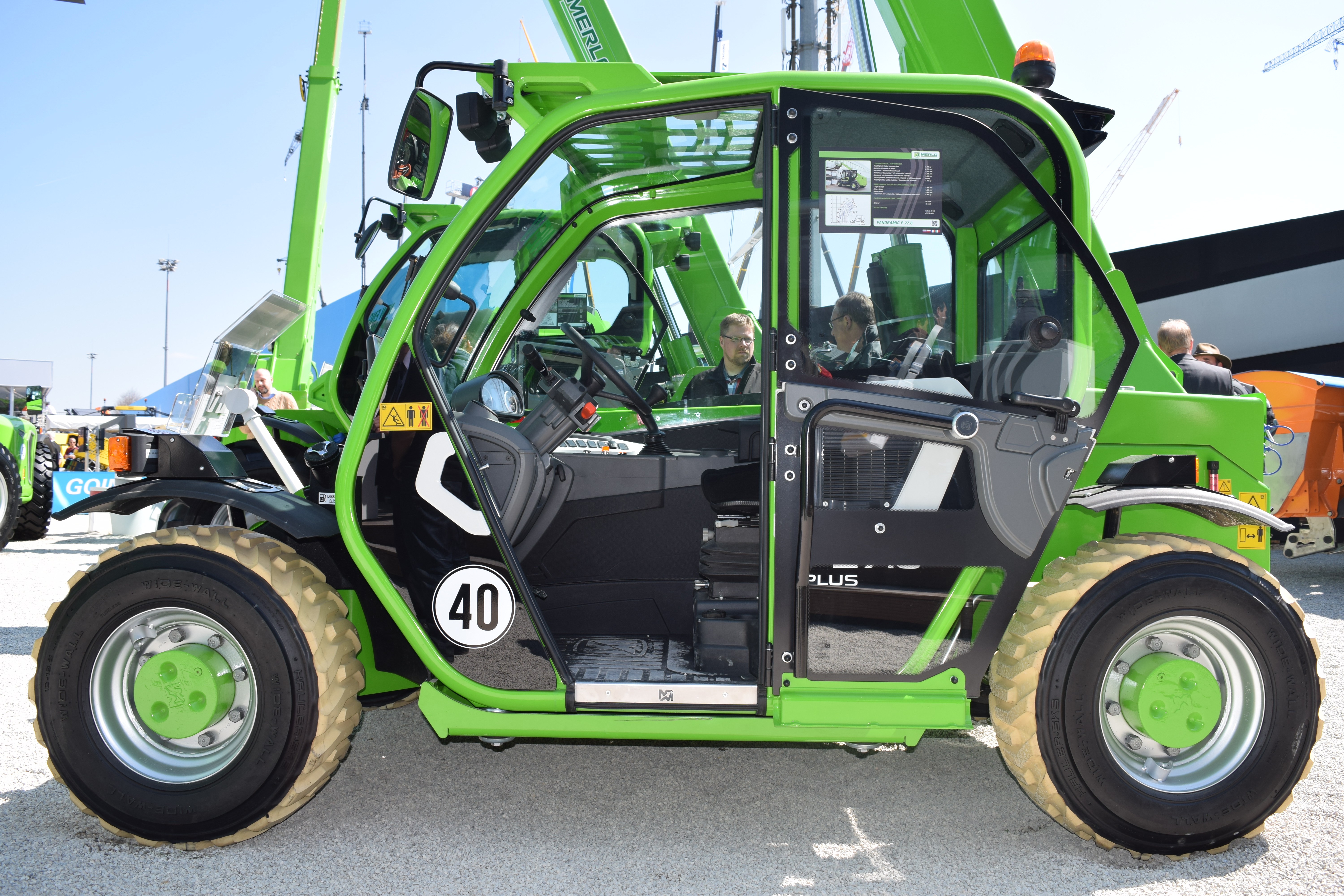 Merlo P 27.6 telehandler specs (2016 2019) LECTURA Specs