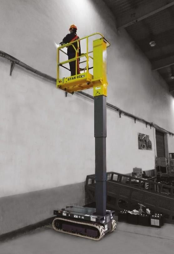 Haulotte Star 6 Crawler Specs (2019 2023) Wheeled vertical mast work platforms LECTURA Specs