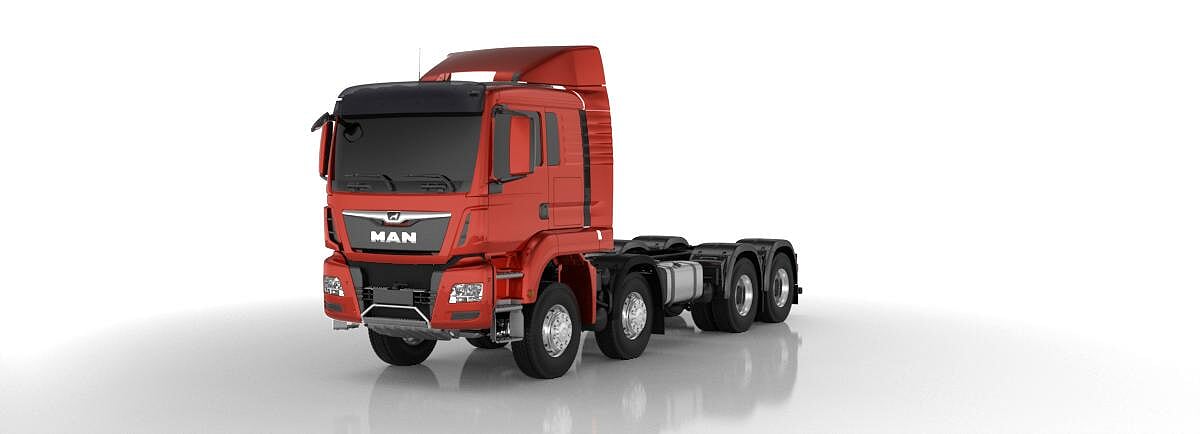 MAN TGS 41.500 8x8 Tipper Truck