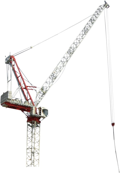 Terex Comedil (Zeppelin) CTL 180-16 crane - load chart, specs