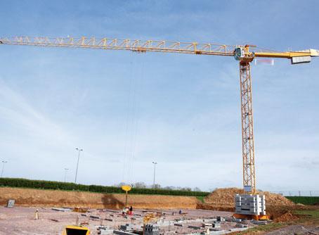 potain tower crane load chart pdf