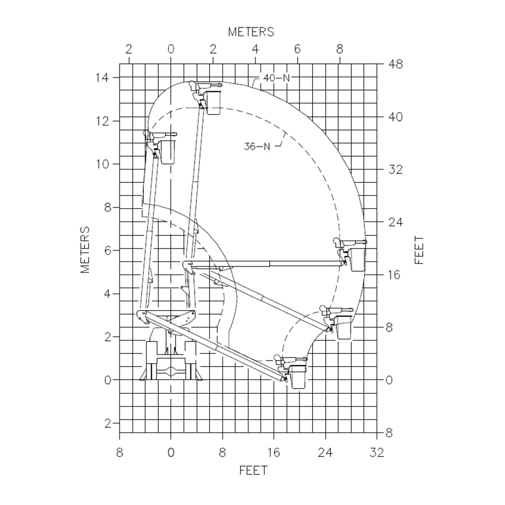 Versalift VST-36-N Specs (2017 - 2025) | Trailer Mounted Articulating