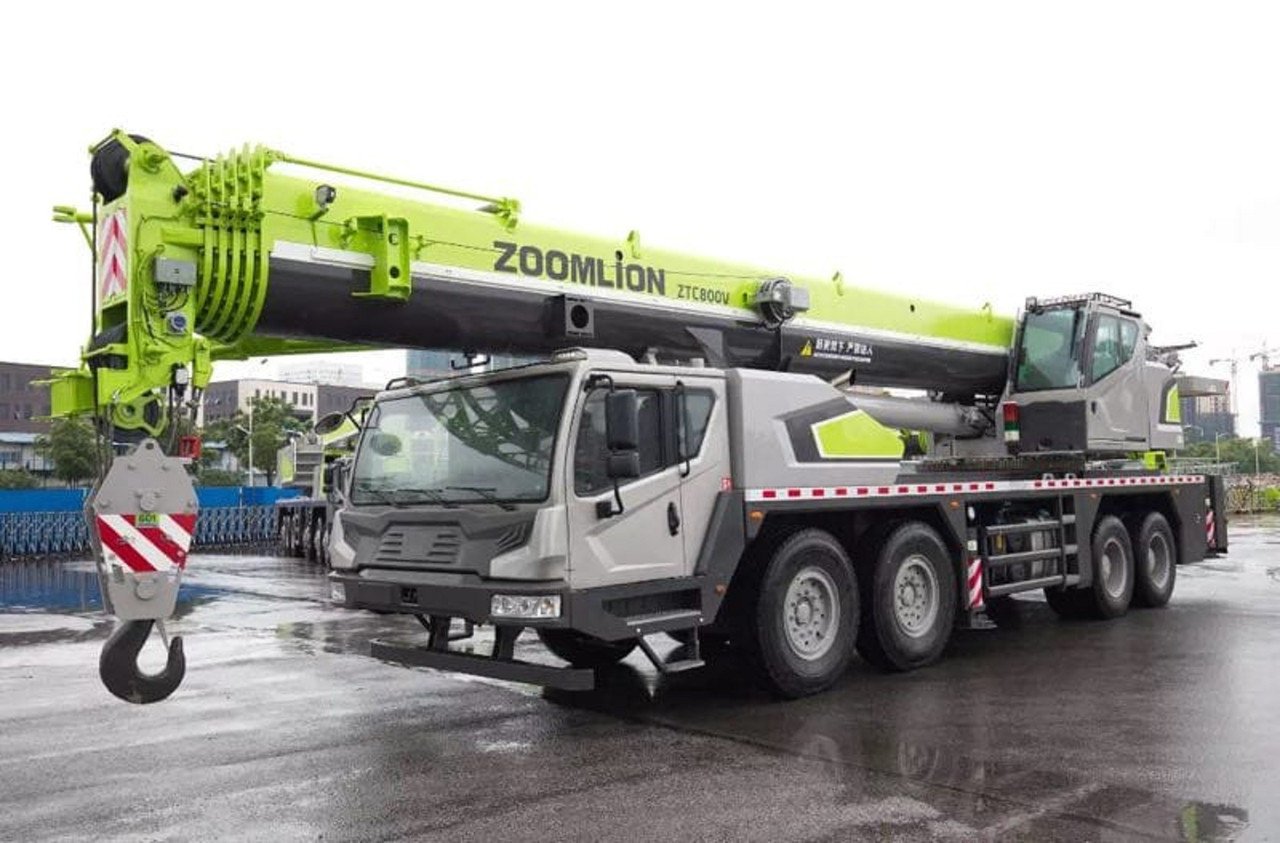 Zoomlion ZTC800V532 crane load chart, specs (2019 2020) LECTURA Specs