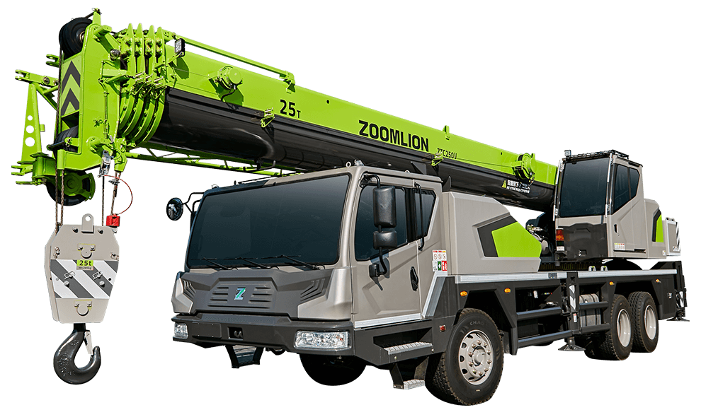 ▫️リオン▫️ Zoomlion ZTC250V552.1T crane - load chart, specs & dimensions