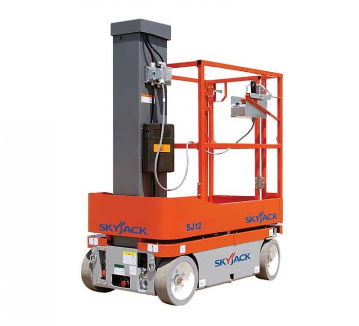 Skyjack SJ 12 Specs (2011 2023) Wheeled vertical mast work