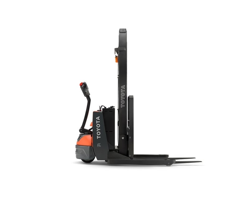 Toyota 8BWS10 walkie stacker specs (2019 2024) LECTURA Specs