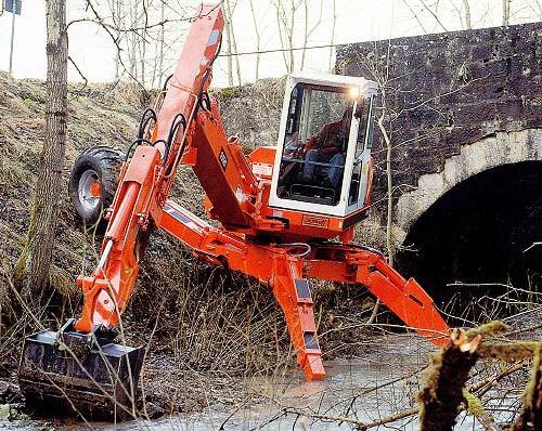 スマロフスキー Terex-Schaeff HS 41 excavator specs & dimensions (1996