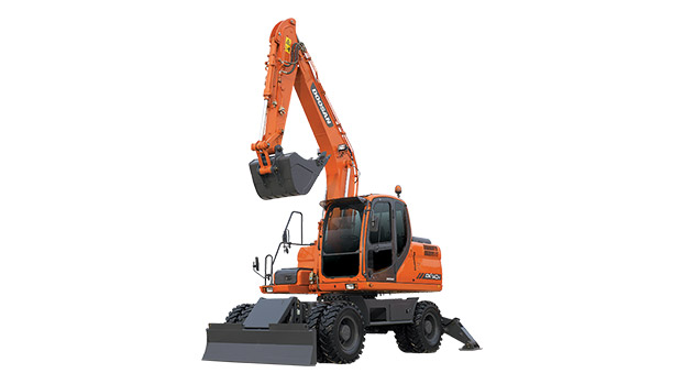 Doosan DX 140 W excavator specs (2008 - 2013) | Diggers