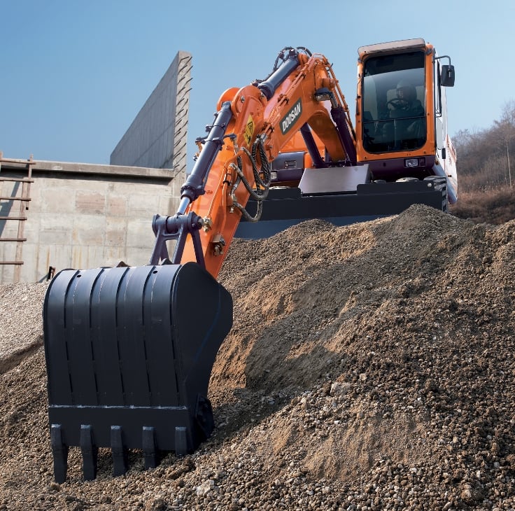 Amazon.com: for DOOSAN DX150W-9C Wheel Excavator 1/40