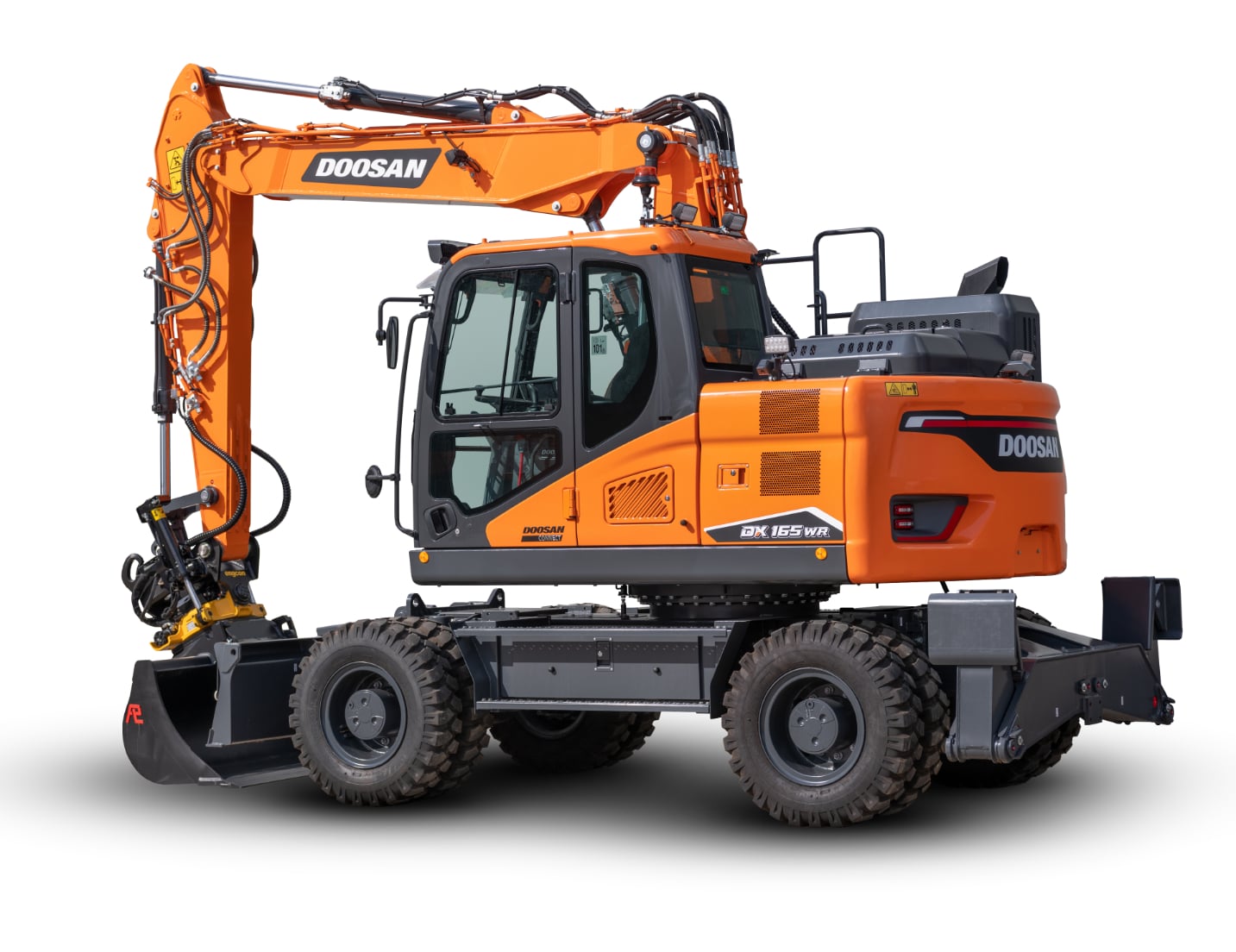 Doosan DX165WR7 excavator specs (2021 2024) Diggers LECTURA Specs