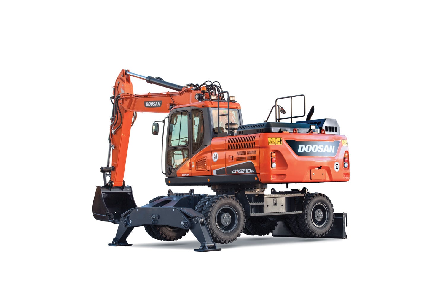 Doosan DX210WE5 excavator specs (2021 2024) Diggers LECTURA Specs