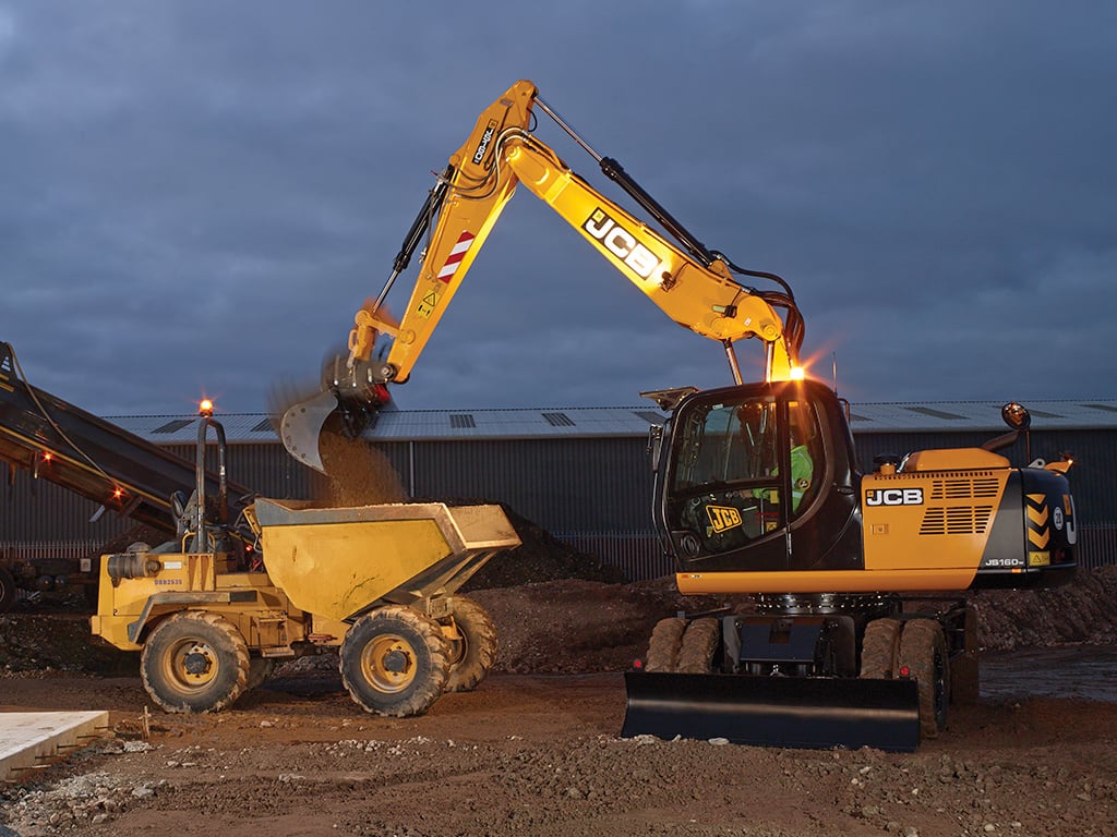 JCB JS160W excavator specs (2014 2021) Diggers LECTURA Specs