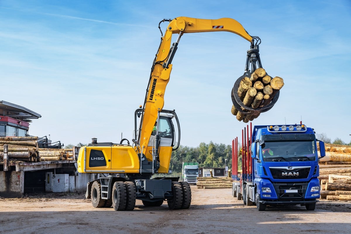 Liebherr LH 50 M Timber Litronic Specifications & Technical Data (2016 ...
