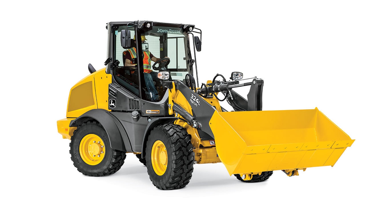 John Deere Construction 324L Wheel Loader Specs (2019 2024) LECTURA