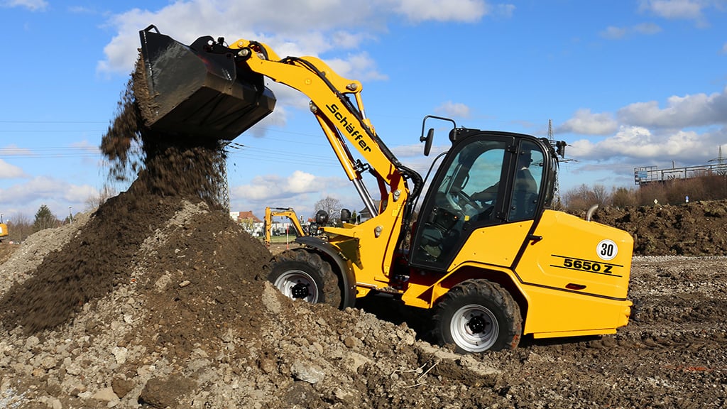 Schäffer 5650 Z Wheel Loader Specs & Dimensions (2017 - 2018