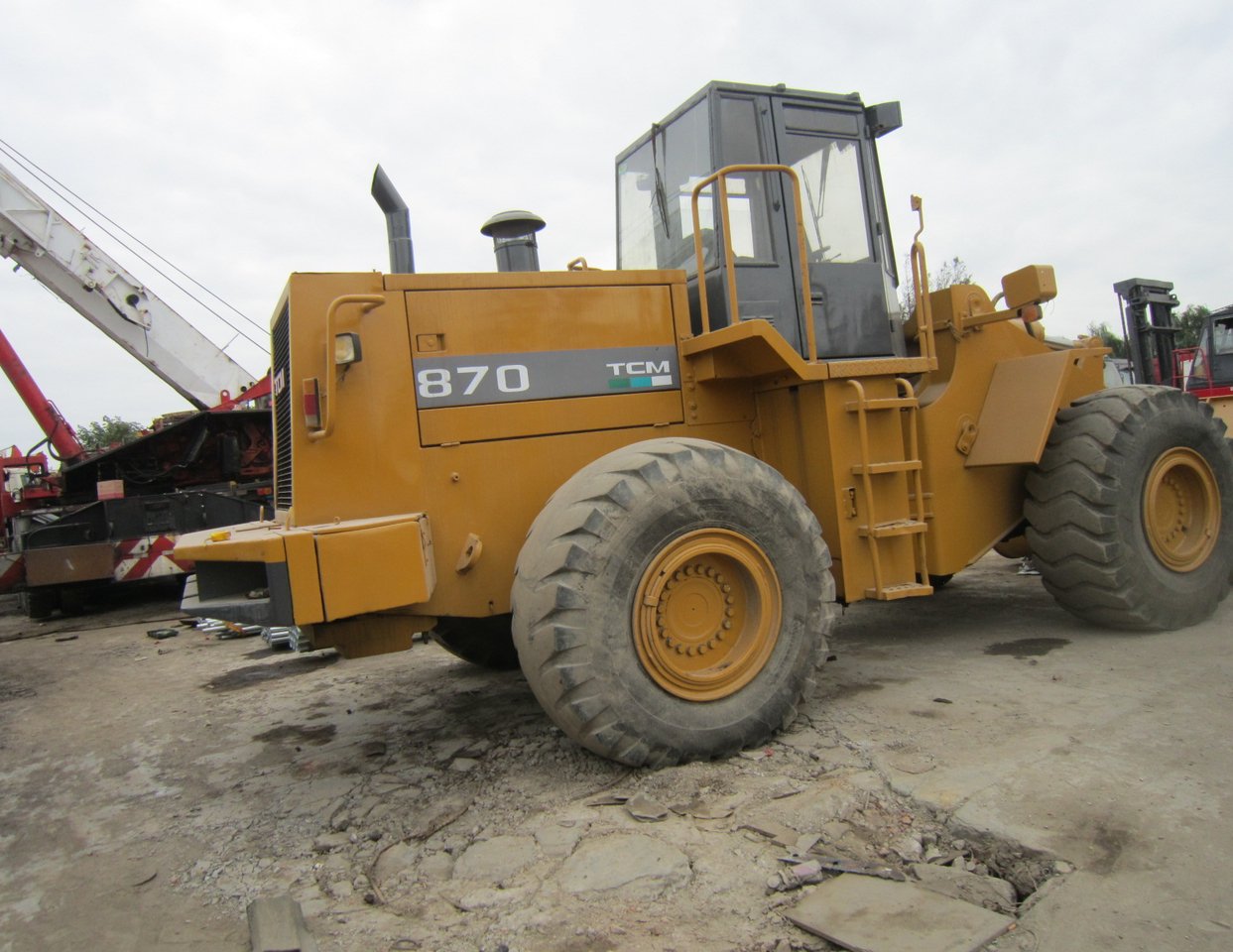 TCM 820 Wheel Loader Specs (1986 2024) LECTURA Specs