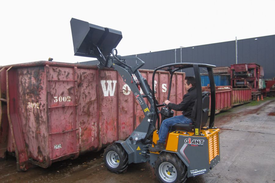 Giant D 254 SW Wheel Loader Specs & Dimensions (2015 - 2021