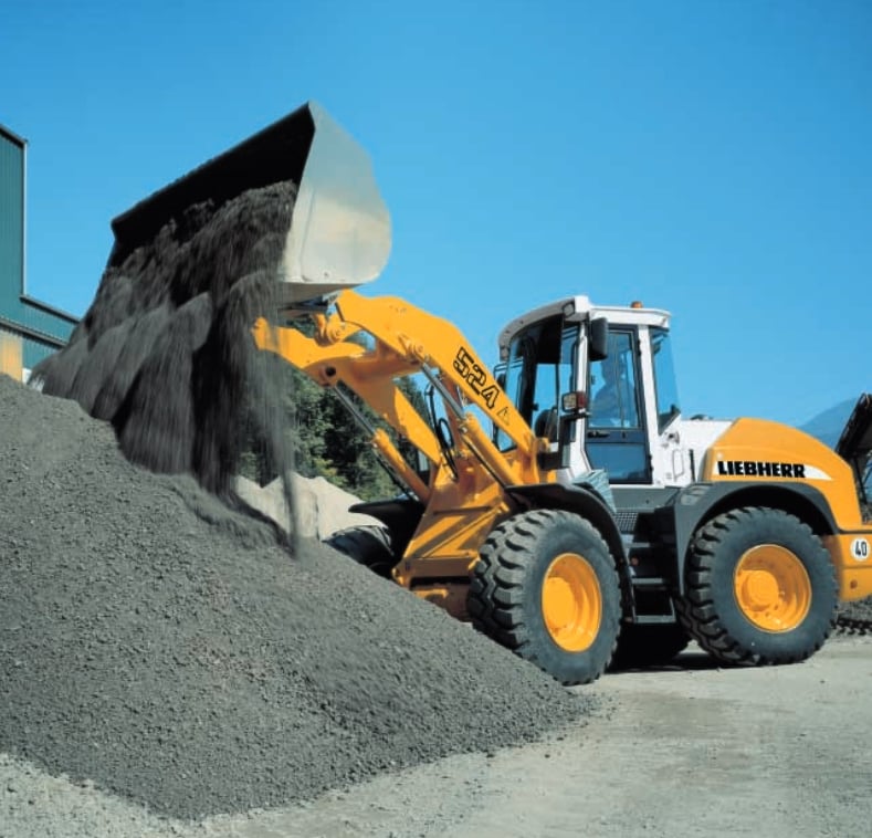 Liebherr L 524 Wheel Loader Specs & Dimensions (2002 - 2025