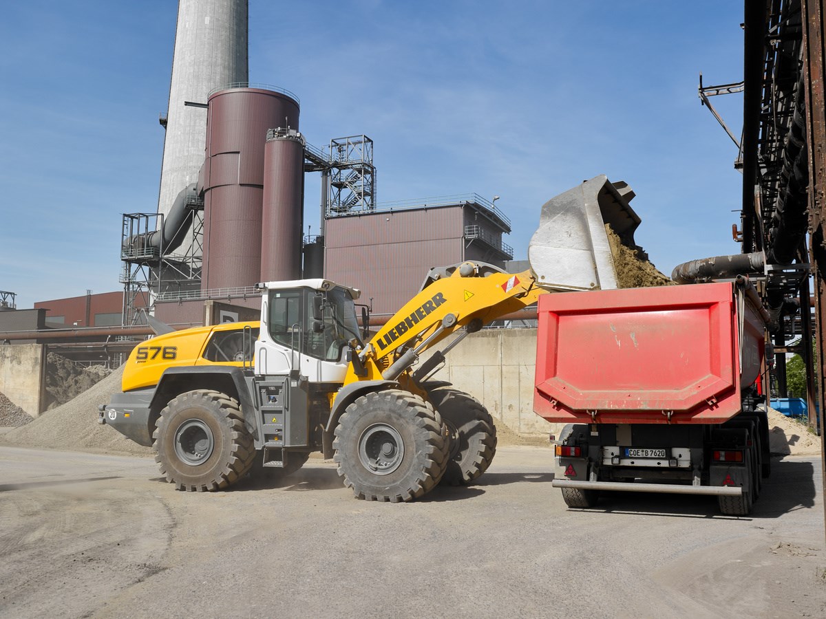 Liebherr L 576 XPower Wheel Loader Specs & Dimensions (2019 - 2026