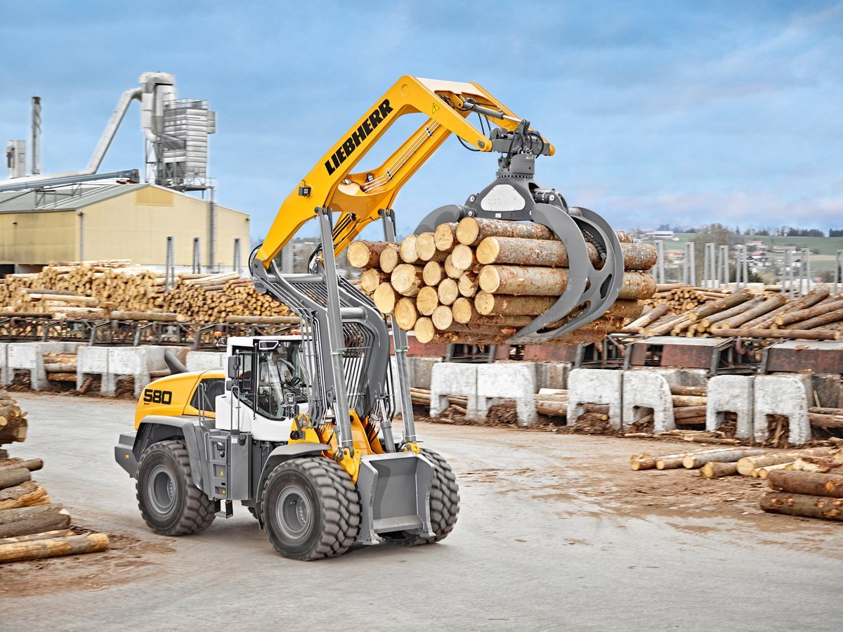 Liebherr L 580 LogHandler XPower Wheel Loader Specs (2019 - 2022) | LECTURA  Specs