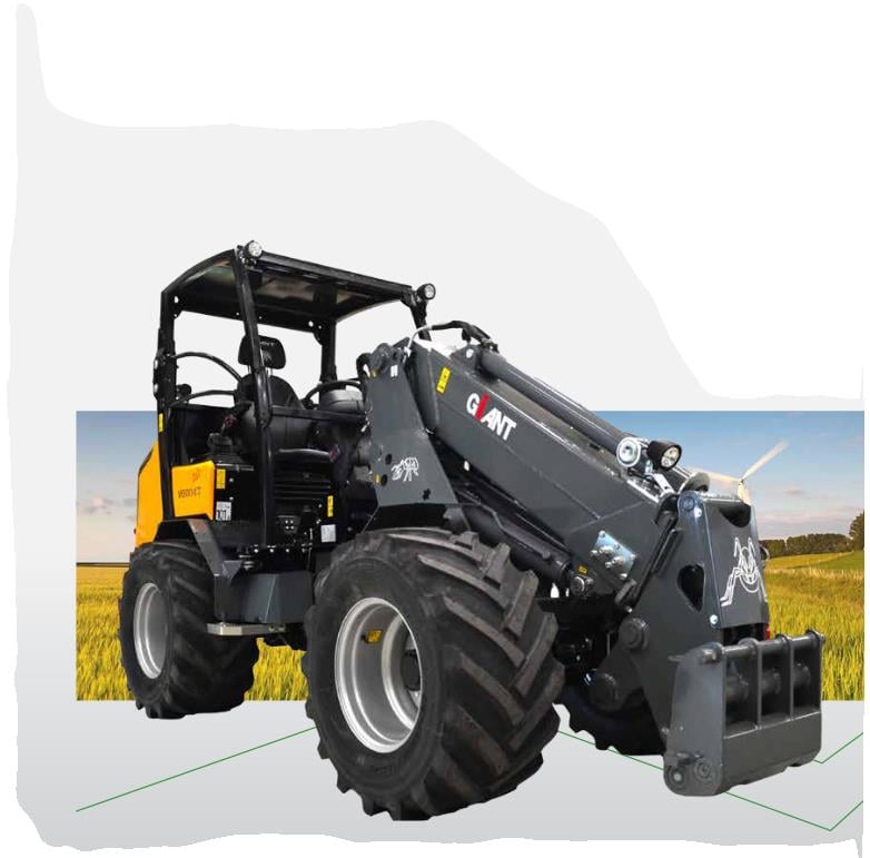Giant V 5003 T Tele Wheel Loader Specs & Dimensions (2012 - 2016 ...