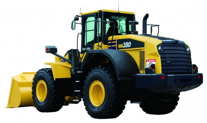 コマツ❗️WA380-7 Komatsu WA380-7 Wheel Loader Specs & Dimensions (2012 - 2017