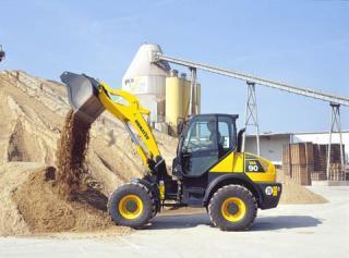 Komatsu WA90-5 Wheel Loader Specs & Dimensions (2005 - 2008