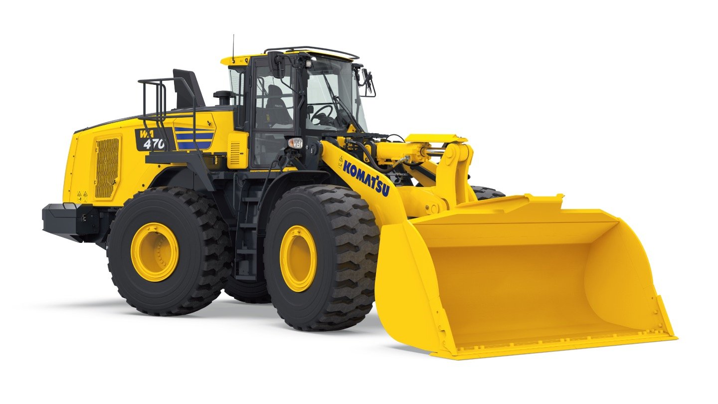 Komatsu WA470-10 Wheel Loader Specs & Dimensions (2023