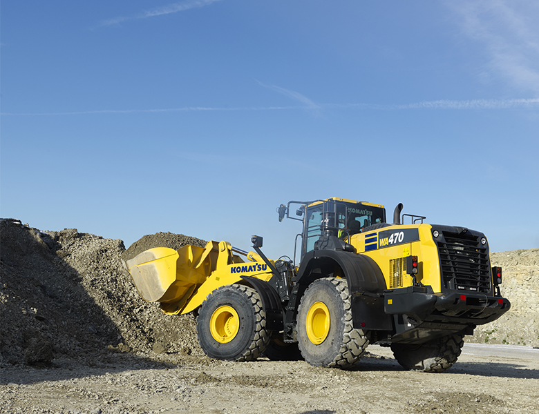Komatsu WA470-8E0 Wheel Loader Specs & Dimensions (2021