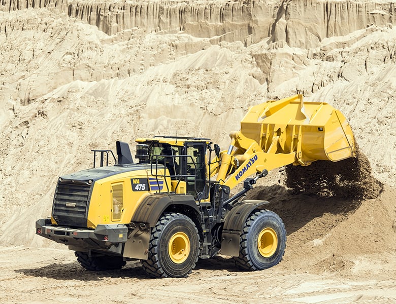 自動車 KOMATSU WA475-10 Komatsu WA475-10E0 Wheel Loader Specs & Dimensions (2020