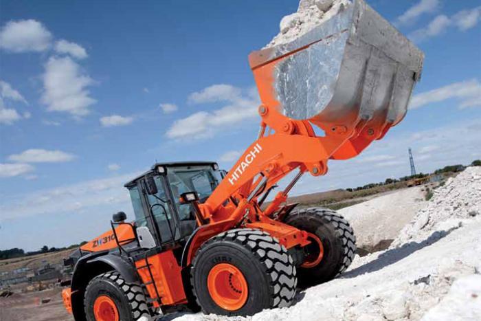 Hitachi ZW 310-5 Wheel Loader Specs & Dimensions (2013 - 2016