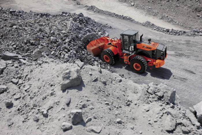 Hitachi ZW 330-5 Wheel Loader Specs & Dimensions (2013 - 2016