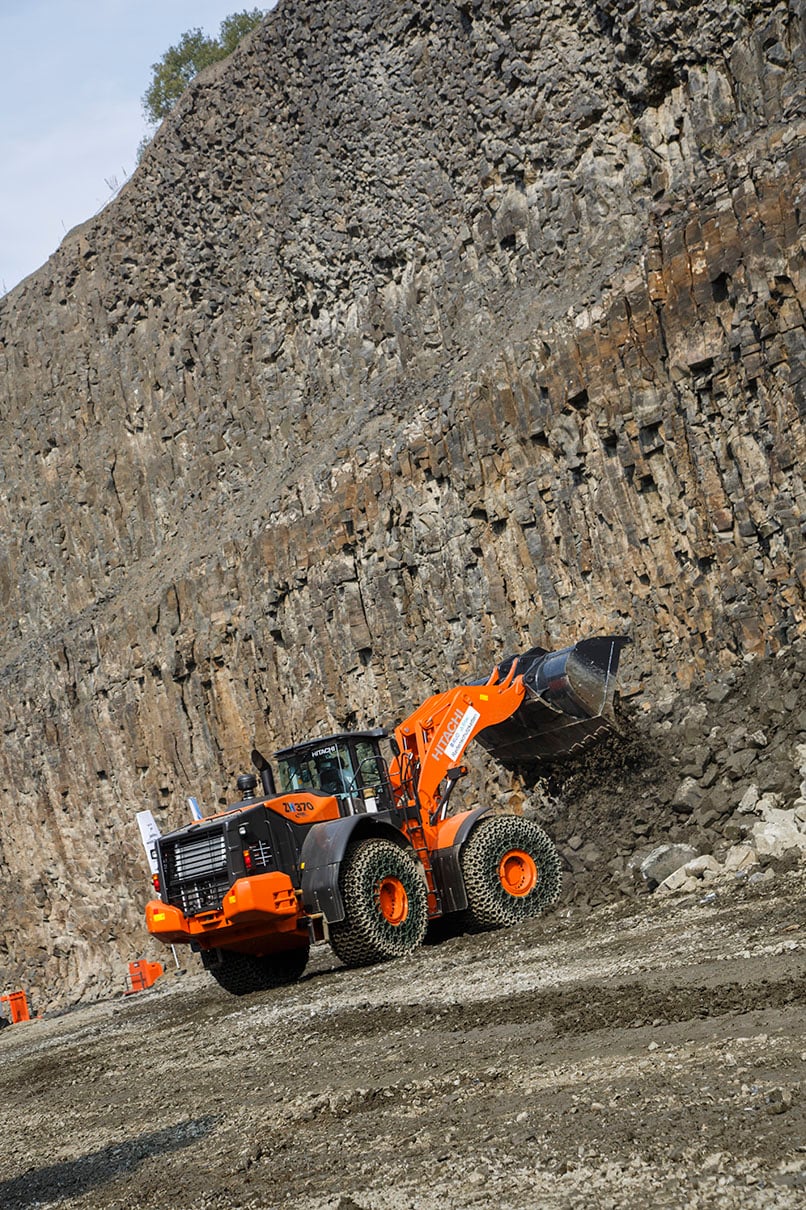ライカールト Hitachi ZW 370-5 Wheel Loader Specs & Dimensions (2013