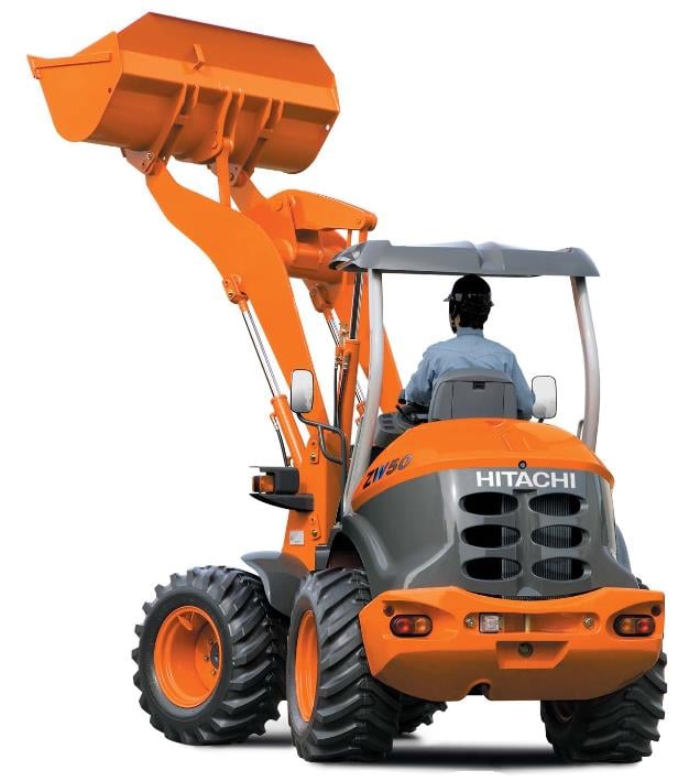 Hitachi ZW50 Wheel Loader Specs & Dimensions (2017 - 2025