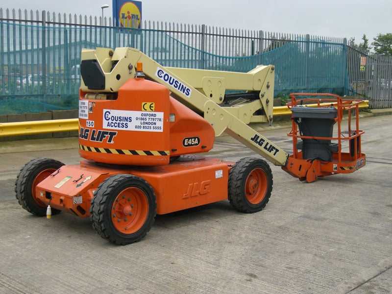 JLG 45 E Specs & Dimensions (1993 - 1999) | Wheeled Articulating