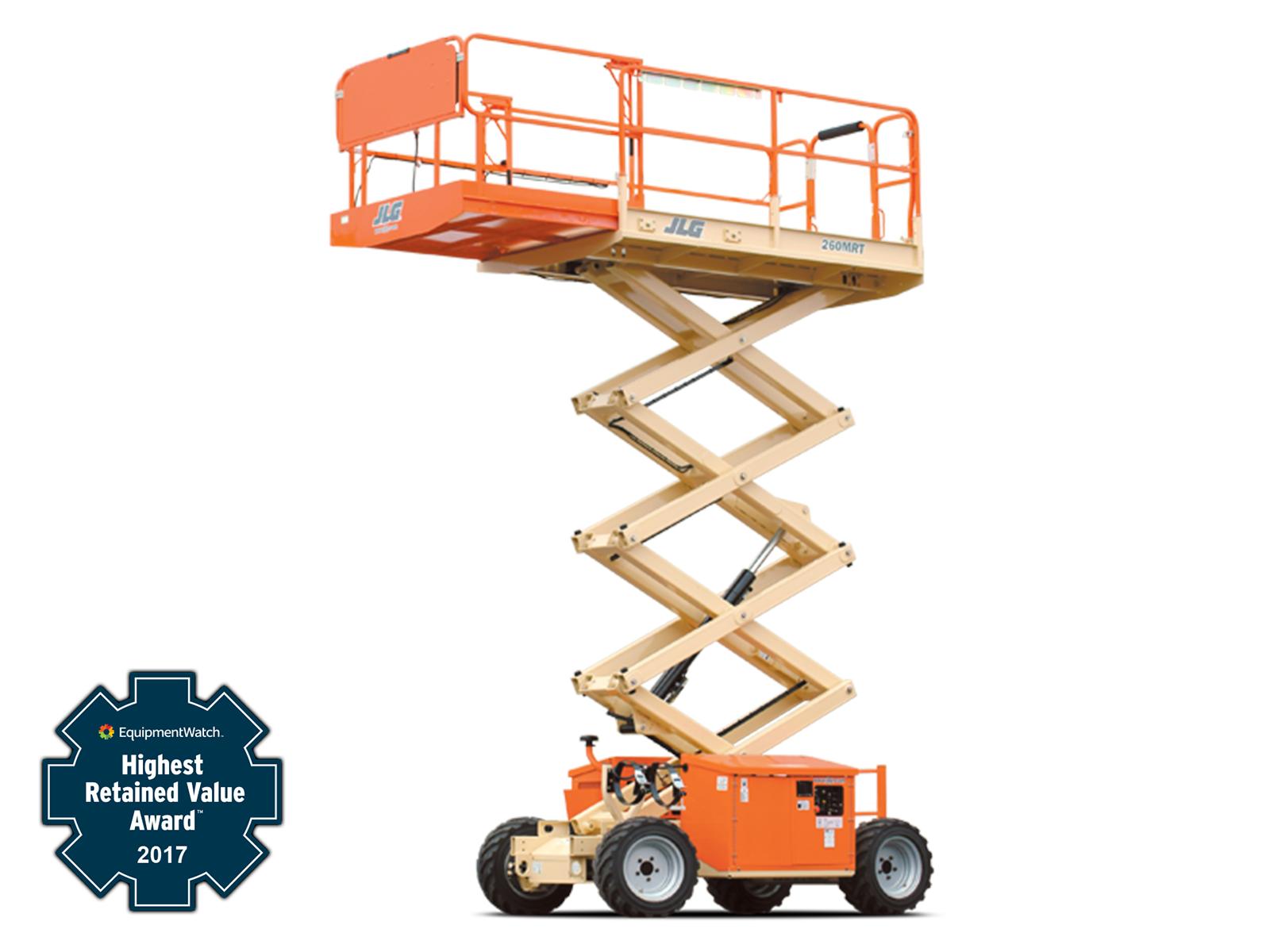 JLG 260MRT Specs (2020 2020) Wheeled scissor lifts LECTURA Specs