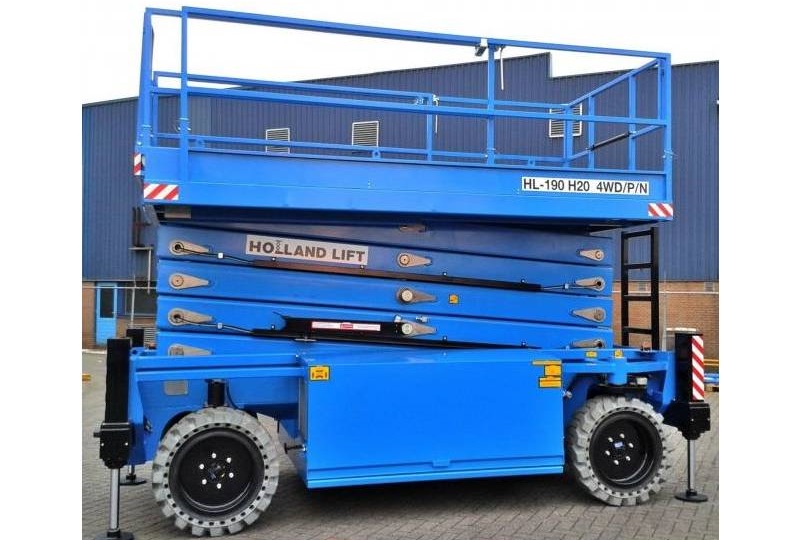Holland-Lift HL-160 D20 4WD/P/N Specs (2017 - 2022) | Wheeled scissor lifts  | LECTURA Specs