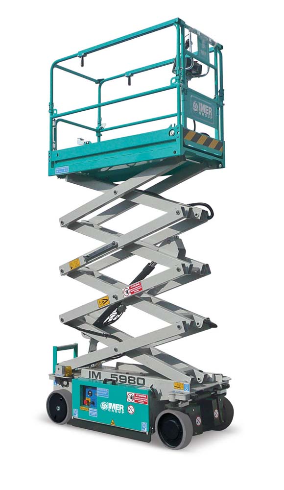Scissor Lifts Wheeled scissor lifts Imer IM 5980