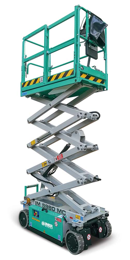 Scissor Lifts Wheeled scissor lifts Imer IM 5980 MC