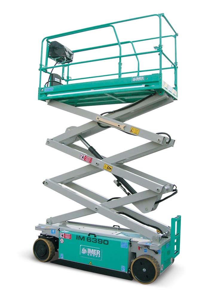 Scissor Lifts Wheeled scissor lifts Imer IM 6390