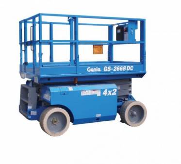 Genie GS-3268 DC Specs & Dimensions (2007 - 2011) | Wheeled