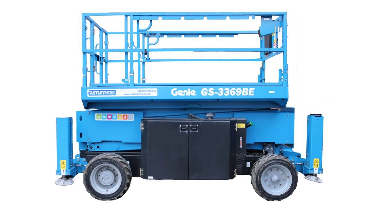 Genie GS-3369 BE Specs & Dimensions (2014 - 2020) | Wheeled