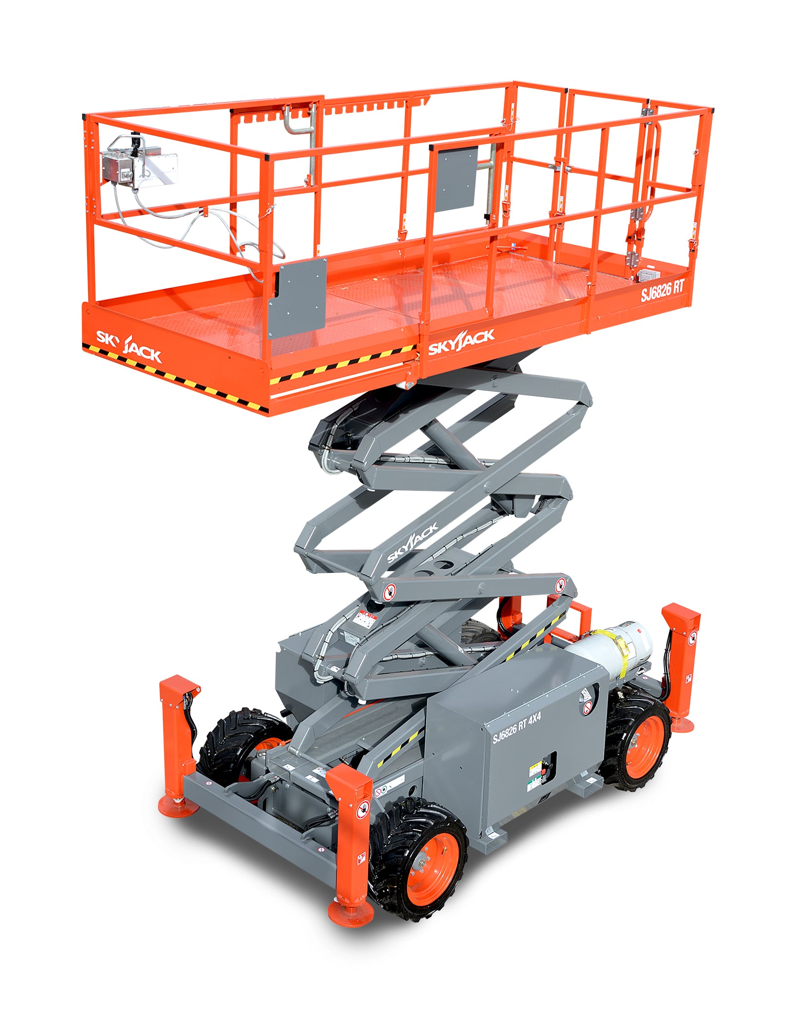 Skyjack SJ 6826 RT Specs (2007 2024) Wheeled scissor lifts