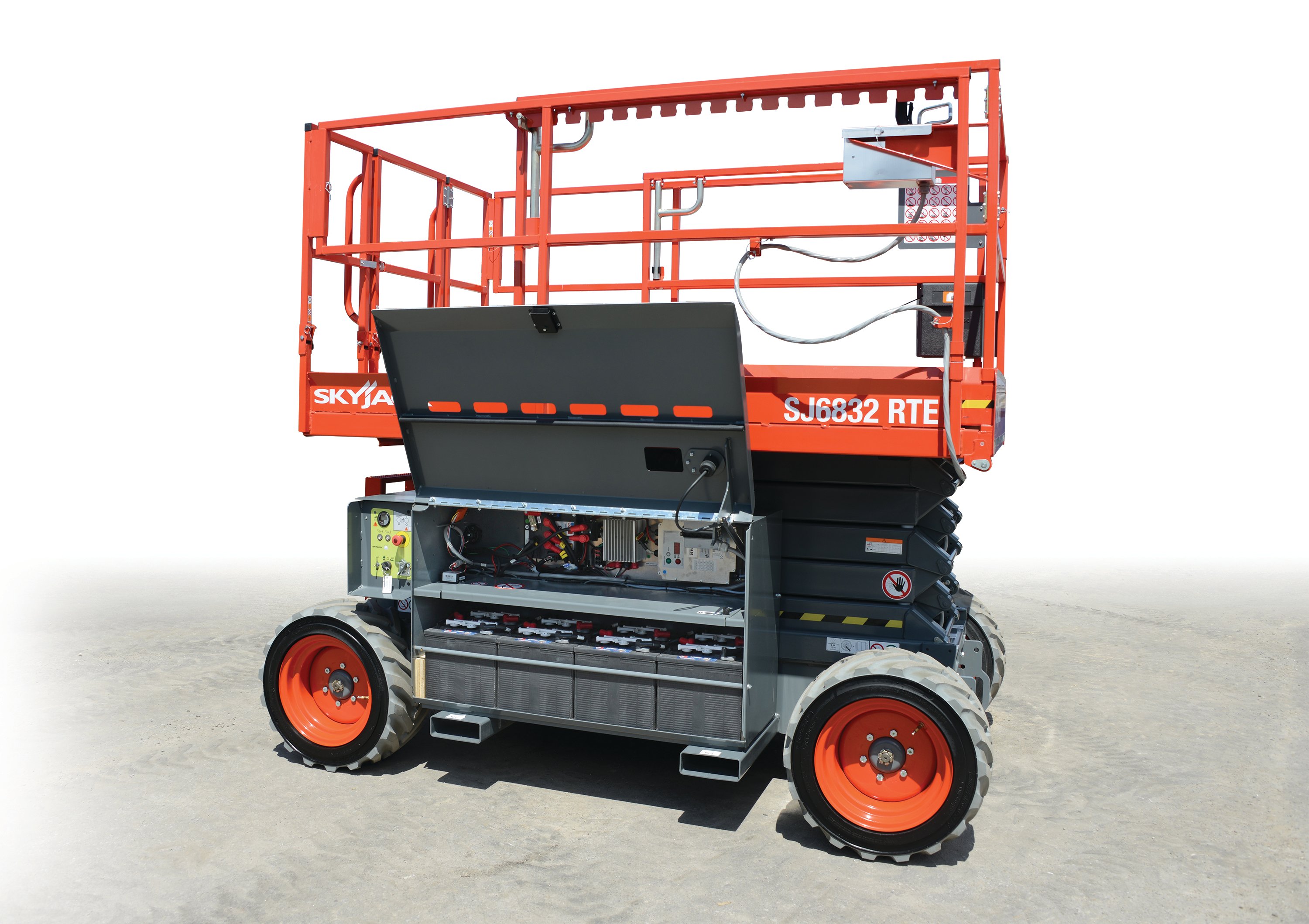 Skyjack SJ 6832 RTE Specs (2016 2023) Wheeled scissor lifts