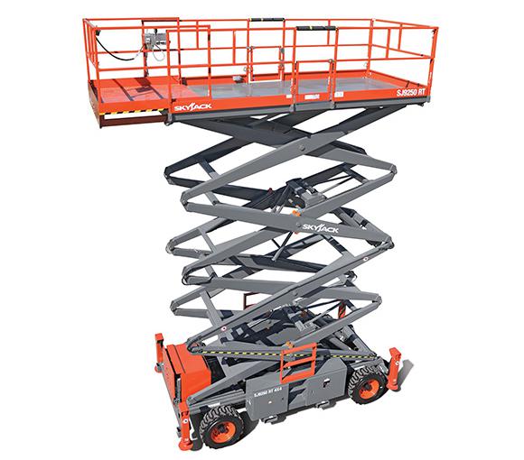 Skyjack SJ9250 RT Specs (2019 2019) Wheeled scissor lifts LECTURA
